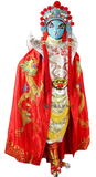 伝統変面衣装-高級-赤白
